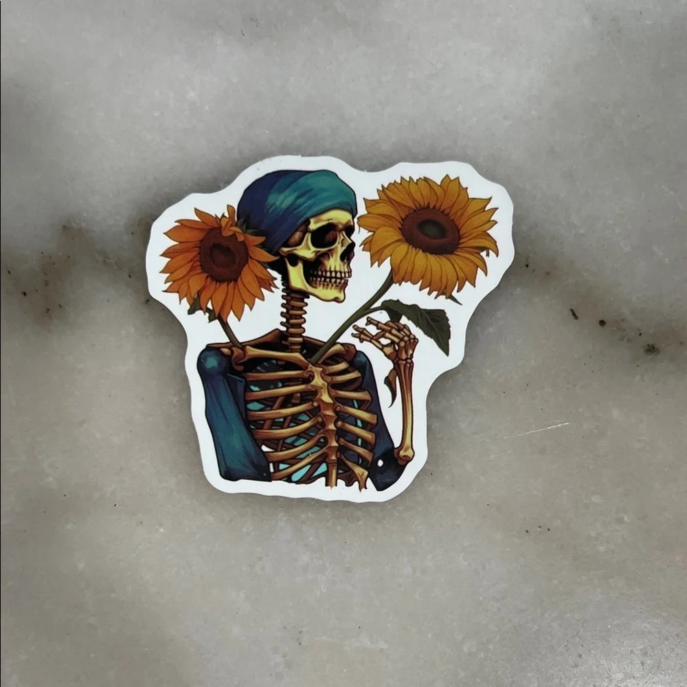 Colorful Skeleton Sticker Set - Picture 3 of 8